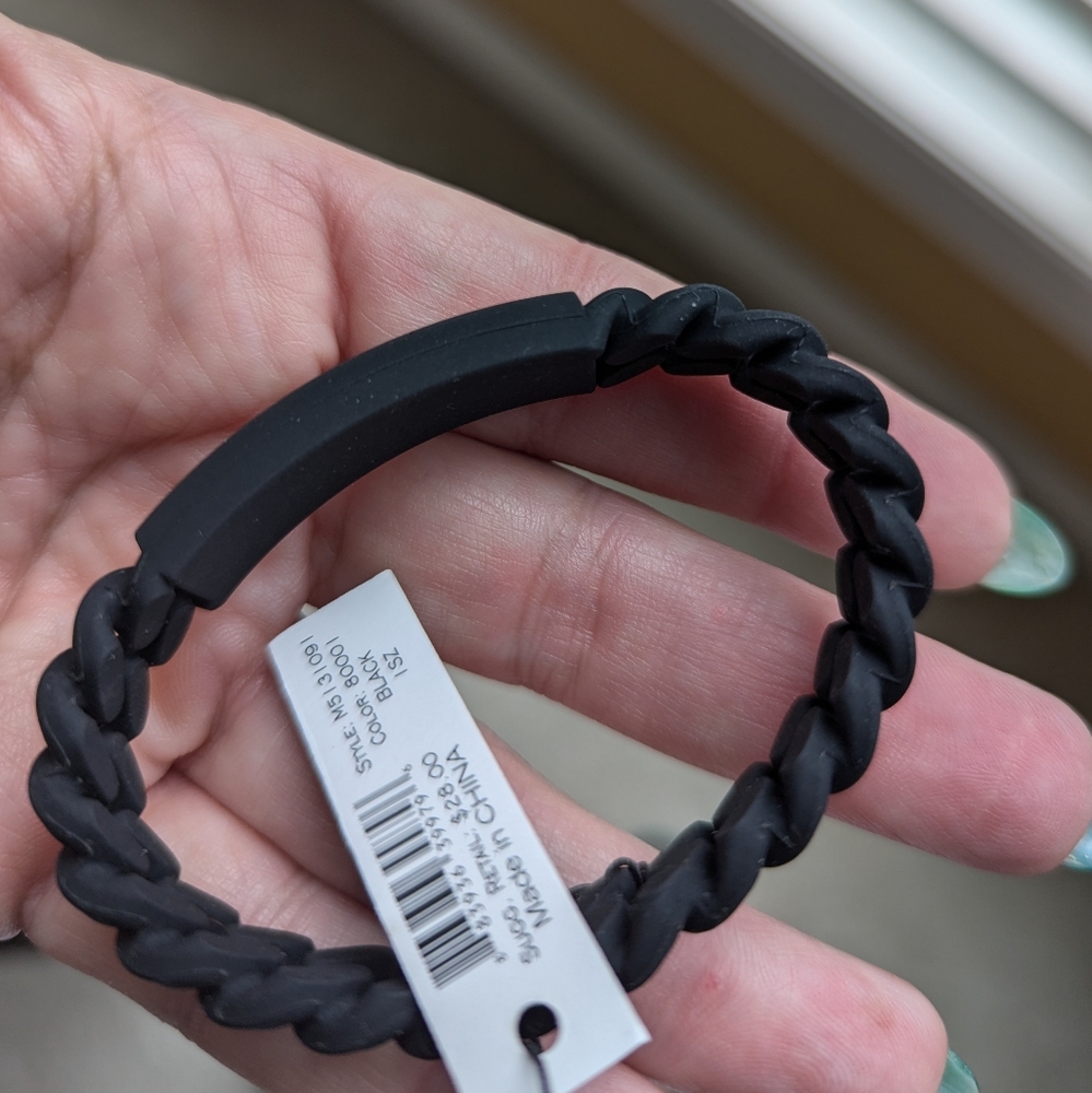 Marc By Marc Jacobs NWT Black Bracelet - Picture 3 of 4